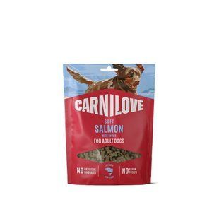 Лакомства Carnilove Soft Snack Salmon with Thyme для собак мягкие лосось и тимьян 200 г 112420 фото