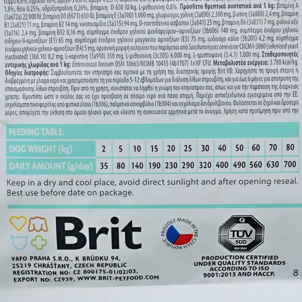 Корм сухий Brit Grain Free VetDiet Dog Struvite для собак з сечокам_яною хворобою з яйцем індичкою горохом гречкою 12 кг 170950/528219 фото