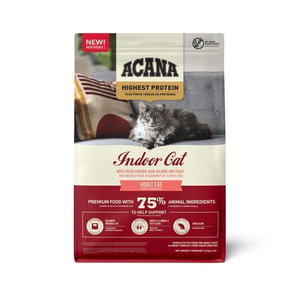 Acana highest protein indoor cat &ndash; сухой корм для взрослых домашних кошек 1,8 кг a72397 фото
