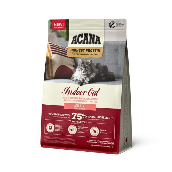 Acana highest protein indoor cat &ndash; сухой корм для взрослых домашних кошек 1,8 кг a72397 фото