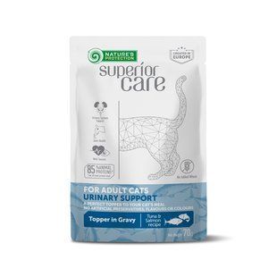 Nature's Protection Superior Care Adult Cats Urinary Tuna & Salmon Вологий корм для котів для підтримки сечовидільної системи з тунцем і лососем, 70 г UNINPSC63751 фото