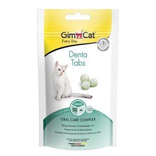 Вітаміни GimCat Every Day Dental для котів для здоров я зубів 40 г G-420653/420615 фото