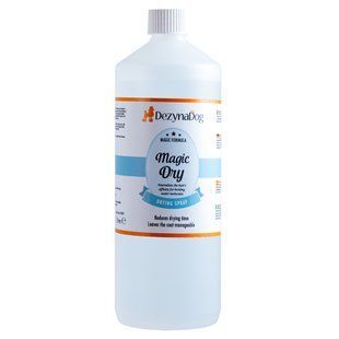 Спрей Dezynadog Magic Dry нейтралізує здатність волосся утримувати молекули води прискорює процес сушіння солодкий фруктовий аромат 1л 126079 фото