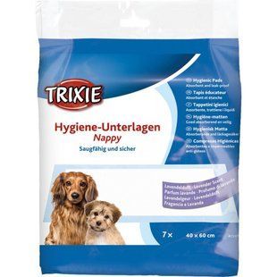 Пеленки Trixie для собак с лавандой целлюлоза 40х60 см 7 шт 23371 фото