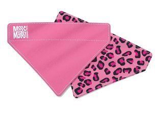 Max&Molly (Макс енд Моллі) Bandana - Бандана для собак на нашийник Leopard Pink з леопардовим принтом, S 701111 фото