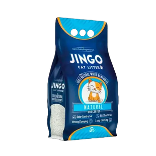 Наполнитель ТМ JINGO бентонитовый без запаха 5 л / 4,35 кг JINT05 фото