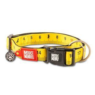Max&Molly (Макс енд Моллі) Smart ID Collar - Нашийник для собак Ruler з принтом Лінійка, S 123082 фото