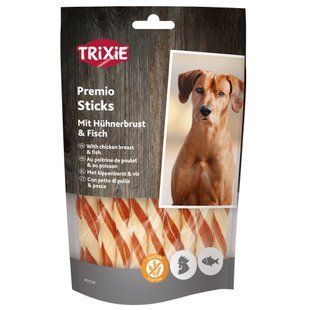 Лакомство Trixie Premio Fish Chicken Sticks для собак с курицей и рыбой 80 г 31747 фото