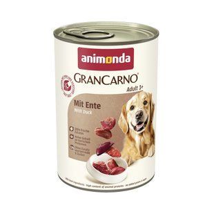 Корм влажный GranCarno Adult with Duck для взрослых собак с уткой 400 г AM-82801 фото