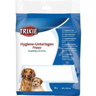 Пеленки Trixie для собак целлюлоза 60х90 см 8 шт 23413 фото