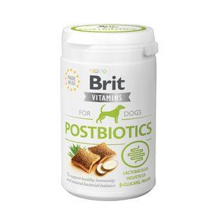 Вітаміни Brit Vitamins Postbiotics для дорослих собак для підтримки імунітету та нормалізації травлення з куркою 150 г 112062 фото