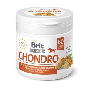 Витамины Brit Vitamins Chondro для собак для суставов 60 таблеток 112288 фото