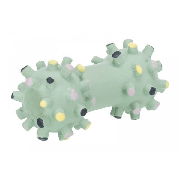 Іграшка Trixie Junior Mini Dumbbell для цуценят Гантель голчаста латекс 10 см 35611 фото