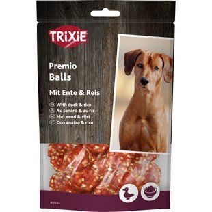 Ласощі Trixie Premio Rice Duck Balls для собак кульки з качкою і рисом 80 г 31704 фото