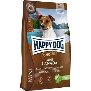 Сухий корм Happy Dog Supreme Mini Africa для собак дрібних порід при алергіях 4 кг 61239 фото