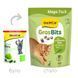 Вітамінізовані таблетки GimCat Gras Bits для котів усіх порід трав яні кульки 425г пауч G-427492/G-427270 фото 2