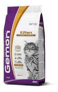 GEMON Cat Kitten курка з рисом 70297134 фото