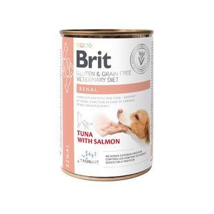 Влажный корм Brit Grain Free Veterinary Diets Renal для взрослых собак с хронической почечной недостаточностью с... 100267 фото