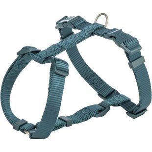 Шлея Trixie Premium H-harness для собак темний синьо-зелений XXS&ndash;XS 20&ndash;32 см 10 мм 204832 фото