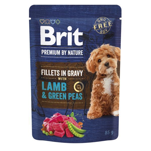 Корм вологий Brit Premium Fillets in Gravy Multipack д/собак малих порід філе в соусі Мультипак 12 шт х 85 г 101245 фото