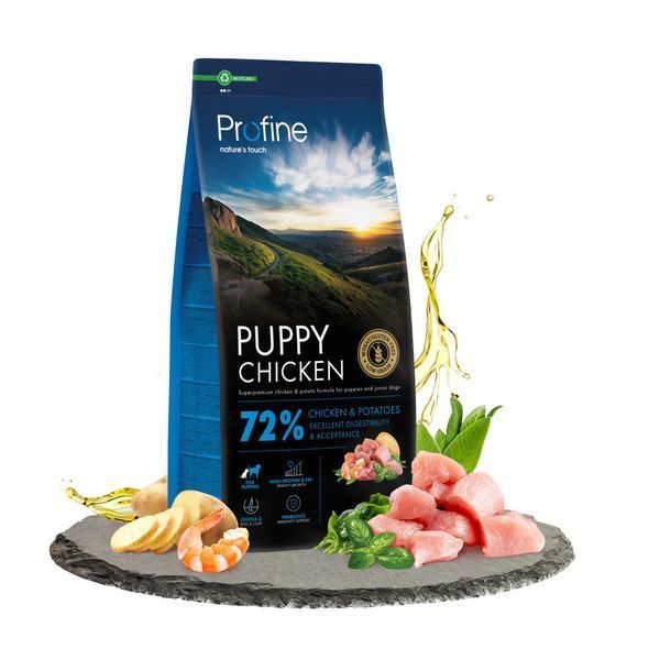 Корм сухий Profine Puppy Chicken and Potatoes д/цуценят курка і картопля 12 кг 173062 фото