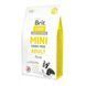 Корм сухой Brit Care Grain Free Mini Adult Lamb для взрослых собак миниатюрных пород с ягненком 2 кг 170770/0107 фото 1
