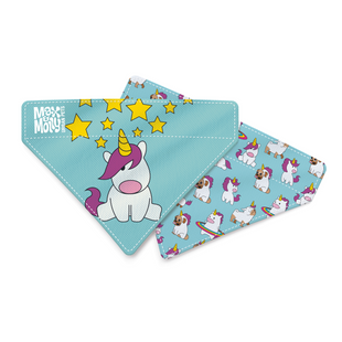 Max&Molly (Макс енд Моллі) Bandana - Бандана для собак на нашийник Unicorn з принтом Єдиноріг, L 701034 фото