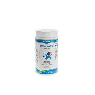 Вітамінний комплекс Canina Biotin Forte Tabletten для собак Біотин інтенсивний курс для шерсті 700 г 210 табл. 101115 AD фото