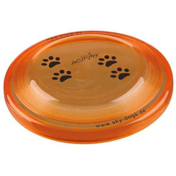 Игрушка Trixie Dog Activity для собак Летающая тарелка апортовая пластик 23 см 33562 фото