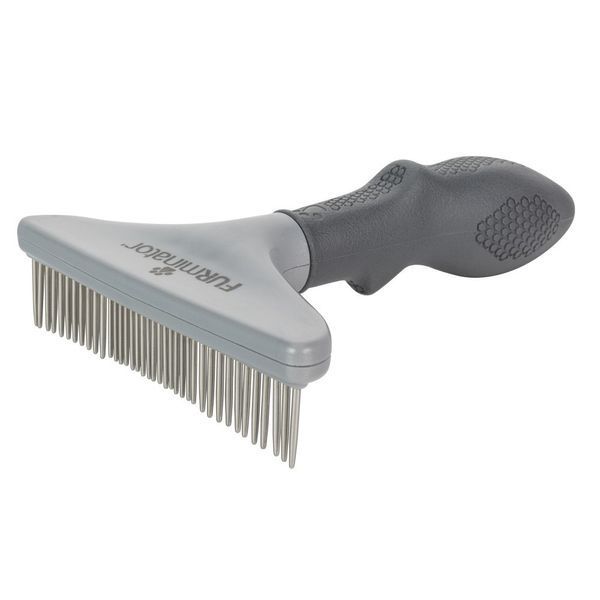 Гребінь FURminator для собак та котів з обертовими зубцями для густої шерсті 691664 СПЕЦЦЕНА фото