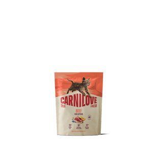 Корм сухой Carnilove True Fresh Beef Kitten для котят говядина 400 г 173757 фото