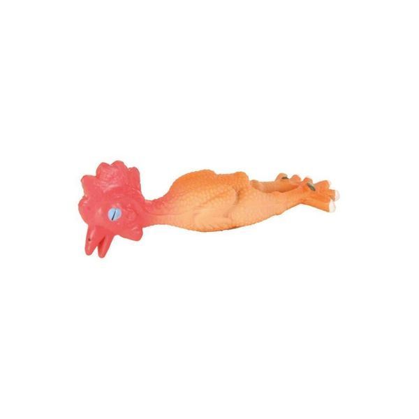Игрушка Trixie для собак Курица с пискавкой 23 см 3536 фото