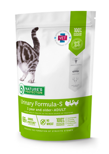 Nature's Protection Urinary Formula-S Сухой корм для лечения и профилактики мочекаменной болезни, 400 г NPS45769 фото