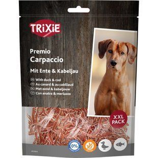 Лакомство Trixie Premio Carpaccio XXL для собак с уткой и рыбой 80 г 31804 фото