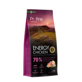 Корм сухой Profine Energy Chicken and Potatoes д/активных собак курица и картофель 12 кг 173072 фото