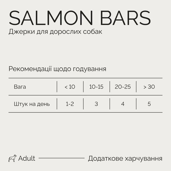 Джерки Savory Bars With Salmon батончики для собак с лососем 100 г 21106 фото
