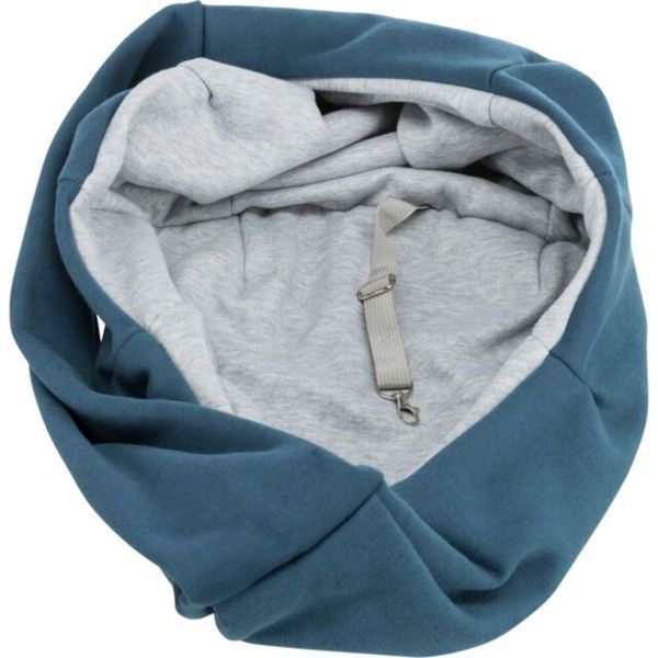 Слінг-переноска Trixie для собак Soft до 5 кг синій, світло-сірий 22x20x60 см 28947 фото