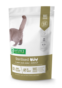 Nature's Protection Sterilised Сухой корм для стерилизованных кошек, 400 г NPS45775 фото