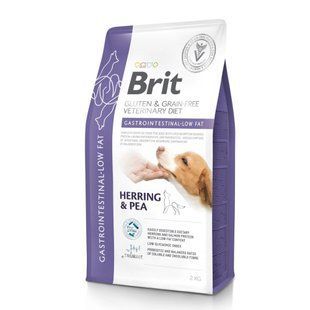 Корм сухий Brit VetDiet Dog Gastrointestinal-Low fat для собак при проблемах з травленням з обмеженим вмістом жиру з... 172243 фото