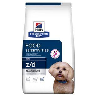 Hill&rsquo;s PRESCRIPTION DIET z/d Mini Сухий корм для собак малих порід при харчовій алергії, 6 кг 605966 фото