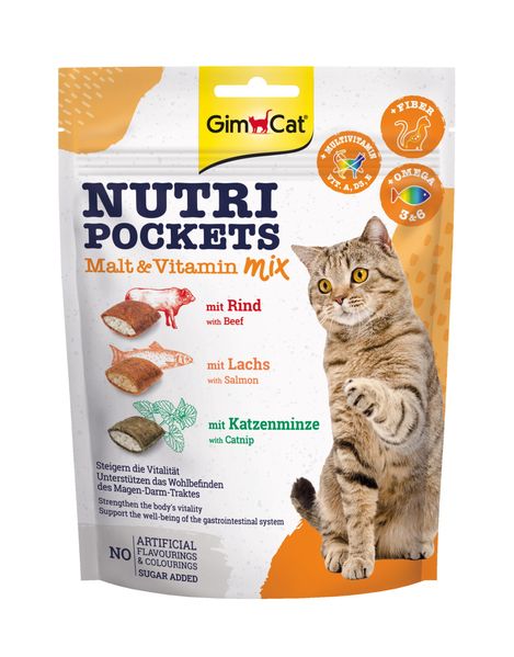 Nutri Pockets д/кошек Мультивитамин микс 150г G-419251/400693/419169 фото