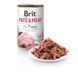 Корм влажный Brit Care Pate and Meat для щенков с курицей и индейкой 400 г 100862/100079/0335 фото 4
