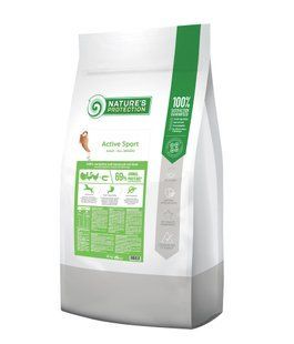 Nature's Protection Active Sport Adult All Breeds Сухой корм для взрослых спортивных, охотничьих и служебных собак, 18 кг NPB46032 фото