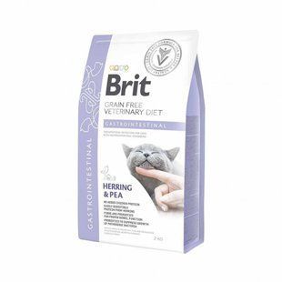 Корм сухой Brit Grain Free VetDiet Dog Gastrointestinal для котов при нарушении пищеварения с сельдью лососем яйцом... 170963/528424 фото