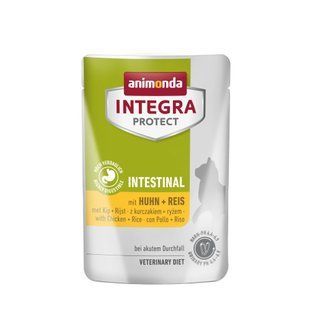 Корм ветеринарний вологий Integra Protect Intestinal with Chicken + Rice для котів при захворюванні кишково... 86716IPR фото