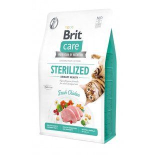 Корм сухой Brit Care Cat Grain Free Sterilized Urinary Health для стерилізованих котів для підтримання сечостатевої системи з куркою 2 кг 171286/0730 фото