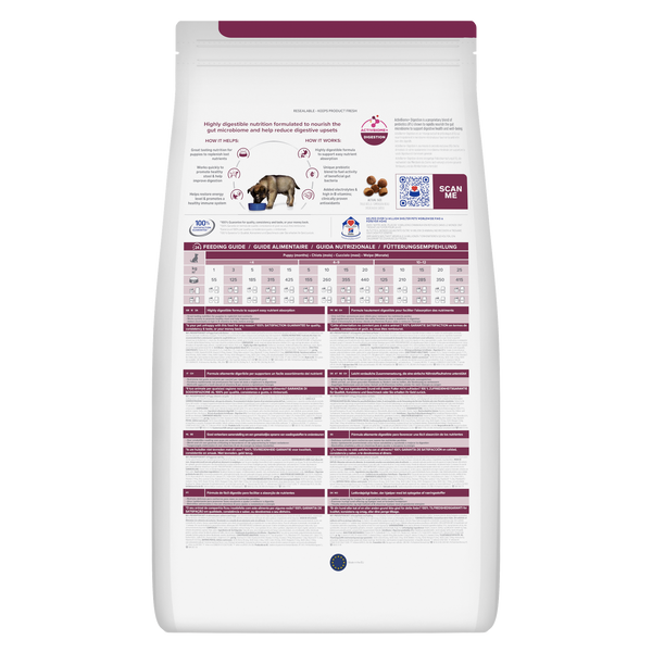 Hill's PRESCRIPTION DIET i/d Puppy з ActivBiome+ Digestion Сухий корм для цуценят догляд за травленням, з куркою, 1,5 кг 609596 фото
