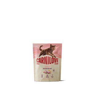 Корм сухой Carnilove True Fresh Turkey Sterilised для стерилизованных кошек индейка 400 г 173748 фото
